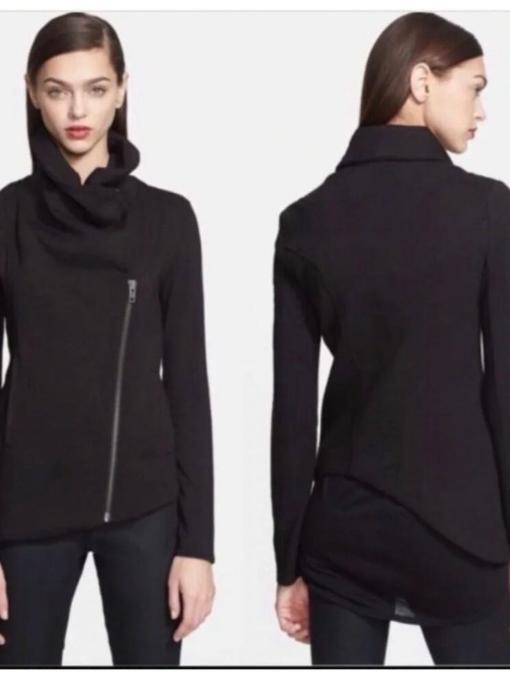 ✨ Helmut Lang Moto Hoodie Jacket